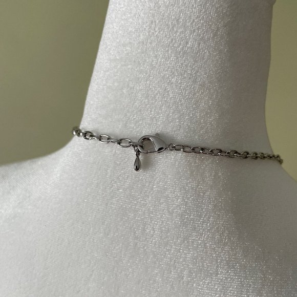 Adorable Peacock Necklace, Earrings, & Cotton Face Mask Set - Picture 11 of 12